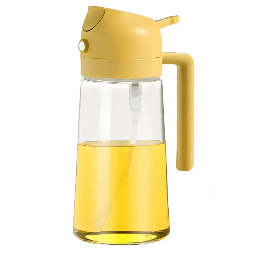 GISPRÜ 2 in 1 - Vielseitiger Ölspender, der präzise gießt und sprüht