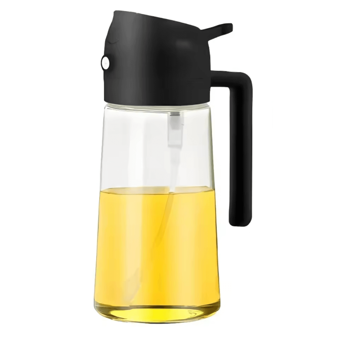 GISPRÜ 2 in 1 - Vielseitiger Ölspender, der präzise gießt und sprüht