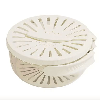 WABO - 3 in 1 Abtropfschale sparrt Zeit, mit nur einem Schritt, kann gewaschen, abgetropft und organiziert werden