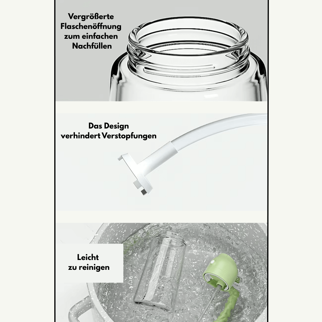 GISPRÜ 2 in 1 - Vielseitiger Ölspender, der präzise gießt und sprüht